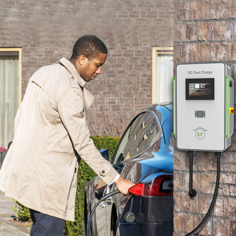 30kw Single Socket DC Ev Fast Charger Electric Charger Car Ev Charger Station